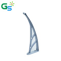 800*800mm Outdoor Aluminium Awning Sheet Support Canopy Bracket For Window Canopy PC Awnings